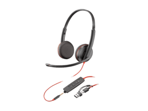 Plantronics Blackwire C3225 Stereo USB Headset (USED)